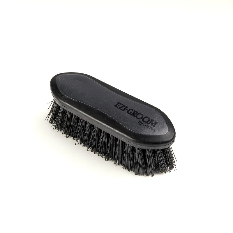 EZI-GROOM Grip Small Dandy Brush in Black